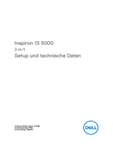 Dell Inspiron 13 5368 2-in-1 Schnellstartanleitung
