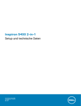 Dell Inspiron 5400 2-in-1 Benutzerhandbuch
