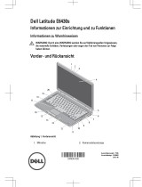 Dell Latitude E6430s Schnellstartanleitung