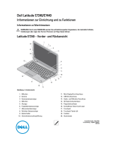 Dell Latitude E7240 Ultrabook Schnellstartanleitung