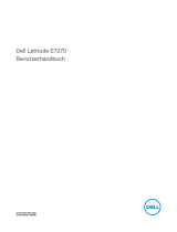 Dell Latitude E7270 Bedienungsanleitung