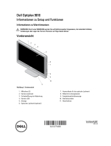 Dell OptiPlex 9010 All In One Schnellstartanleitung