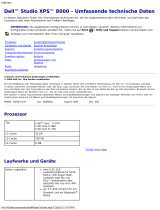 Dell Studio XPS 8000 Benutzerhandbuch