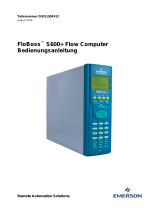 Emerson FloBoss S600+ Flow Computer Bedienungsanleitung