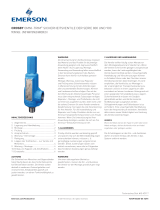 Crosby Series 800 and 900 OMNI-TRIM® pressure relief valves Bedienungsanleitung