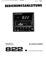 Eurotherm 822 Bedienungsanleitung