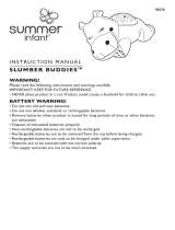 Summer Infant Slumber Buddy Hippo Benutzerhandbuch