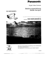 Panasonic NV MX300 EG Benutzerhandbuch