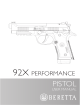 Beretta 92X PERFORMANCE Bedienungsanleitung