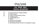 Pulsar W861 Bedienungsanleitung