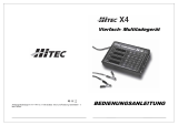 HiTEC X4 Multicharger Bedienungsanleitung