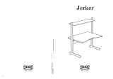 IKEA JERKER Schreibtisch Bedienungsanleitung