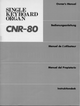 Yamaha CNR-80 Benutzerhandbuch
