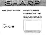 Sharp DV7035S Bedienungsanleitung