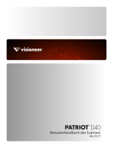 Visioneer Patriot D40 Benutzerhandbuch