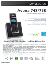 SwissVoice Avena 748 Datenblatt