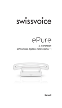 SwissVoice ePure 2 Benutzerhandbuch