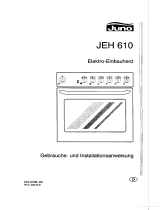 Juno JEH610E Herd Benutzerhandbuch