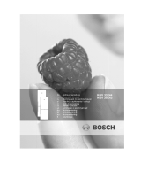 Bosch KGV39X43 Kühl-gefrierkombination Bedienungsanleitung