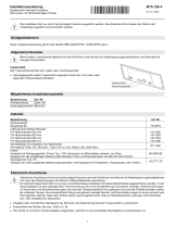 V-ZUG 975 Installationsanleitung