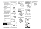 Shimano SG-3D55 Service Instructions