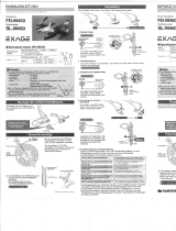 Shimano SL-M450 Service Instructions