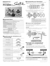 Shimano FH-5000 Service Instructions