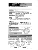 Shimano FC-7402-SG Service Instructions