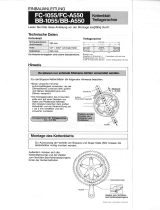 Shimano FC-1055 Service Instructions