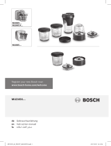 Bosch MUMX... Benutzerhandbuch