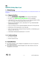 Renkforce Riser card [1x M.2 Key B plug - 1x M.2 Key B socket] Bedienungsanleitung