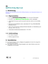 Renkforce Riser card [1x M.2 Key M plug - 1x M.2 Key M socket] Bedienungsanleitung