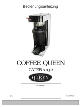 Coffee Queen cater single Benutzerhandbuch