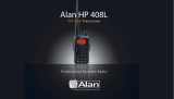 Midland Alan HP 408L, UHF 400-470 MHz, Betriebsfunkgerät Bedienungsanleitung