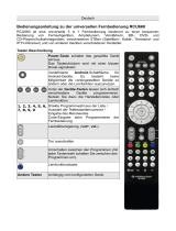 Ferguson Universal remote control RCU-660 Benutzerhandbuch