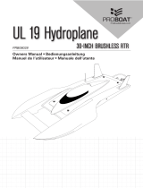 Pro Boat UL 19 Hydroplane Bedienungsanleitung