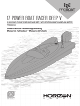 Pro Boat Lucas Oil 17" Power Boat Racer Self-Righting Deep-V RTR Bedienungsanleitung