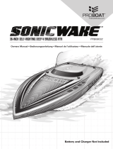 Pro Boat Sonicwake 36" Self-Righting Brushless Deep-V RTR, White Bedienungsanleitung