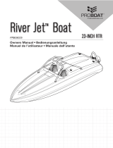 Pro Boat River Jet Boat 23" Brushless Deep-V RTR Bedienungsanleitung