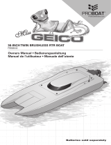 Pro Boat Miss GEICO Zelos 36" Twin Brushless Catamaran RTR Bedienungsanleitung