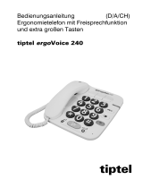 Tiptel ergoVoice 240 Benutzerhandbuch
