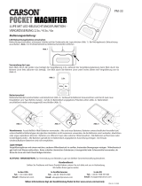 Carson PM-33 Benutzerhandbuch