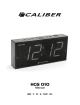 Caliber HCG010 Bedienungsanleitung
