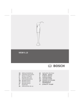 Bosch MSM6B400 Benutzerhandbuch