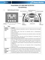 PowerWalker VFI 2000 TGS UK Schnellstartanleitung