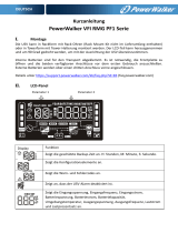 PowerWalker VFI 3000 RMG PF1 UK Schnellstartanleitung