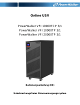 PowerWalker VFI 20000 TP 3/1 BI Bedienungsanleitung