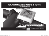 Cannondale Computers Bedienungsanleitung