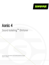 Shure Aonic4 Benutzerhandbuch