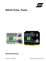 ESAB MA25 Pulse, Robust Feed Pulse Benutzerhandbuch